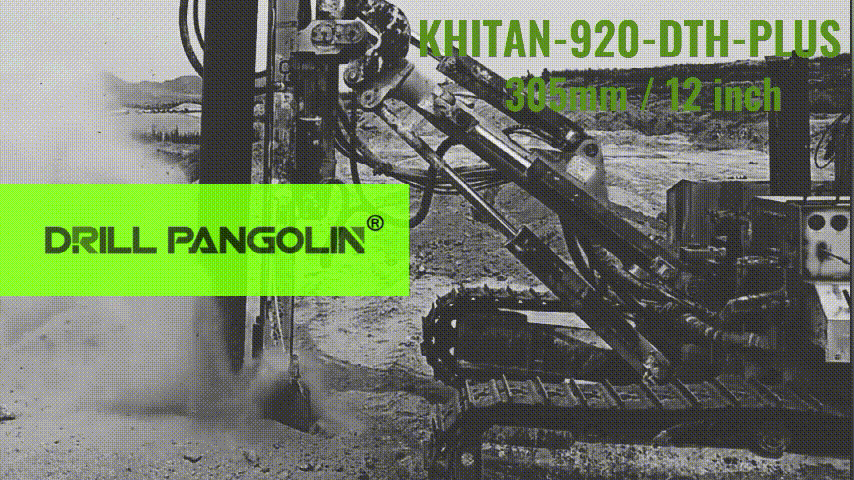 KHITAN-920-DTH-PLUS Hydraulic crawler drilling rig 305mm