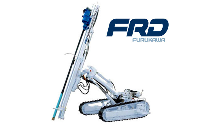 Genuine Furukawa PCR200-DTH pneumatic air crawler drilling rig.
Hole diameter: 90-140mm