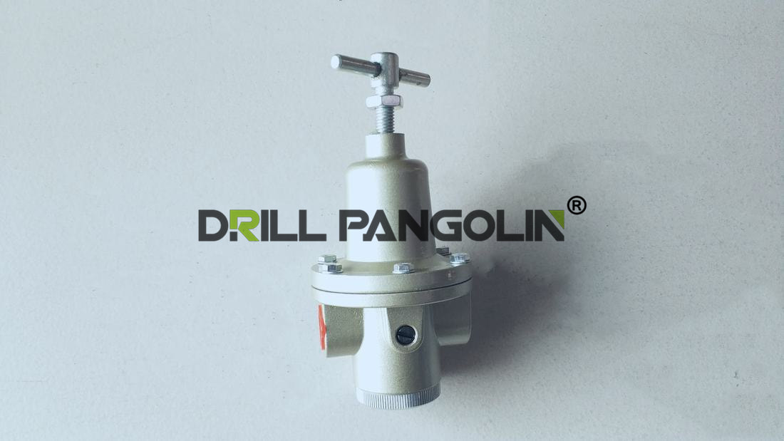 air pressure regulator-feed of ingersoll rand cm351 dth pneumatic crawler drilling rig.P/N: 841002553