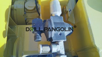 air Pressure regulator of Ingersoll Rand CM351 DTH pneumatic crawler drilling rig