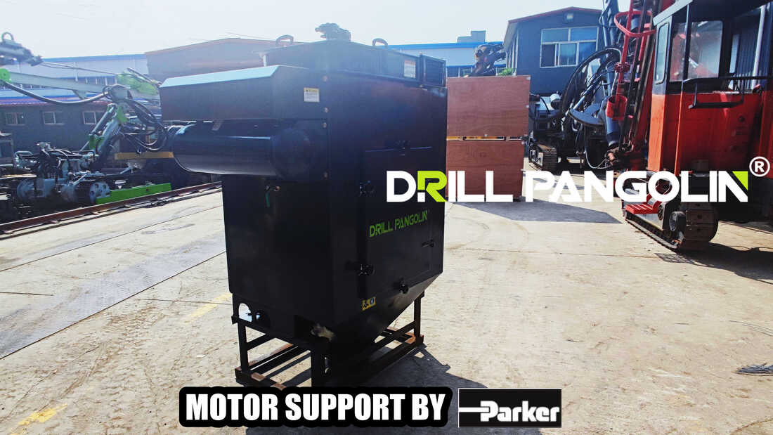 dust collector motor is supported by PARKER SWEDEN_DRILL PANGOLIN