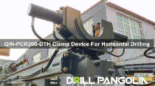clamp device for horizontal drilling_PCR200_DTH_DRILLPANGOLIN