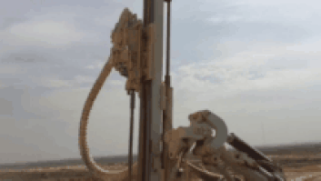 YUAN-PCR200-PRO top hammer pneumatic crawler rock drilling rig drills in quarry open-pit mining in pakistan