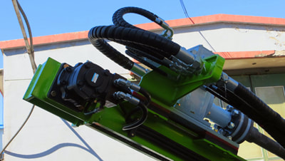 EATON Feed motor_khitan900 dth hydraulic crawler drilling rig_drillpangolin