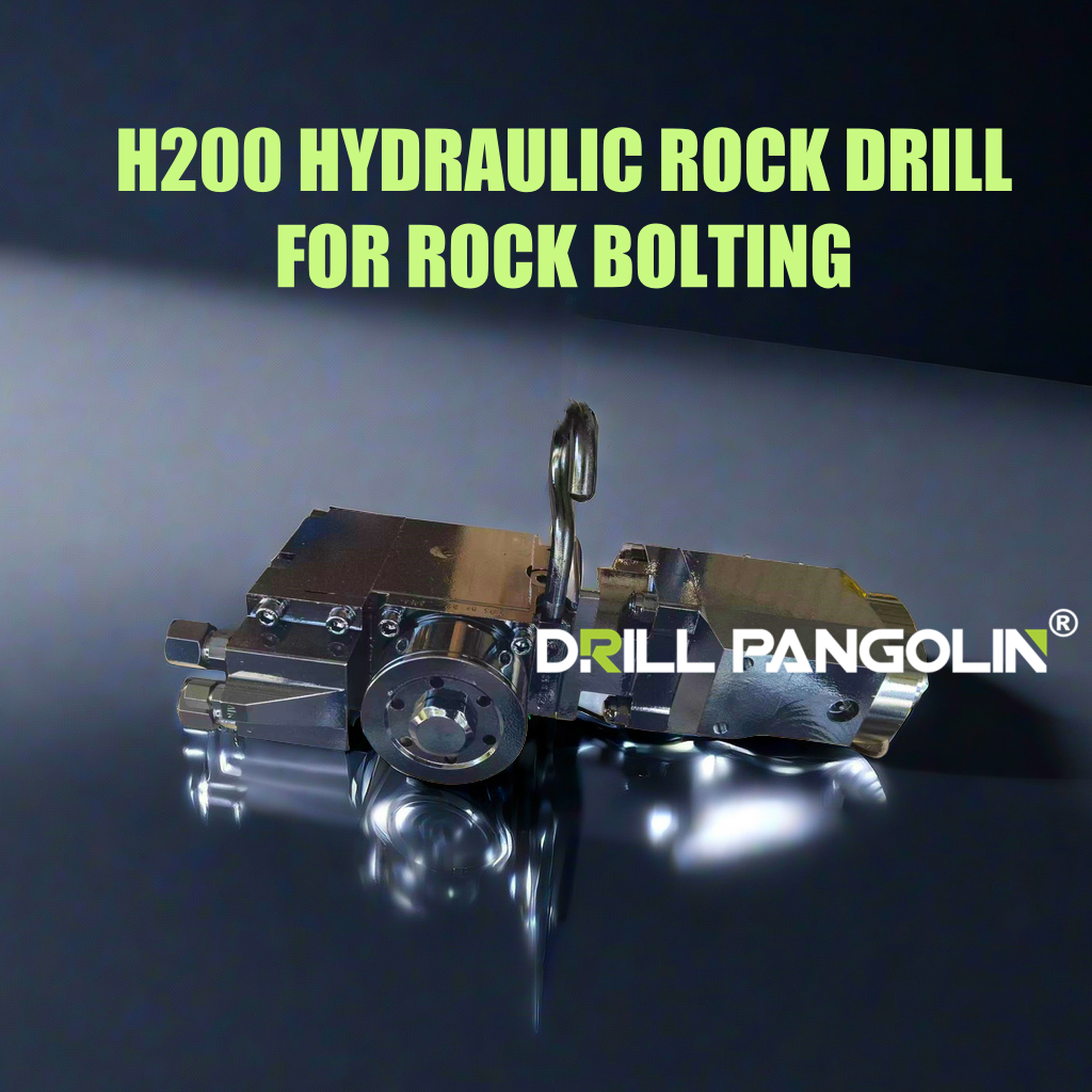 H200 bolter | H200 hydraulic rock drill for rock bolting
