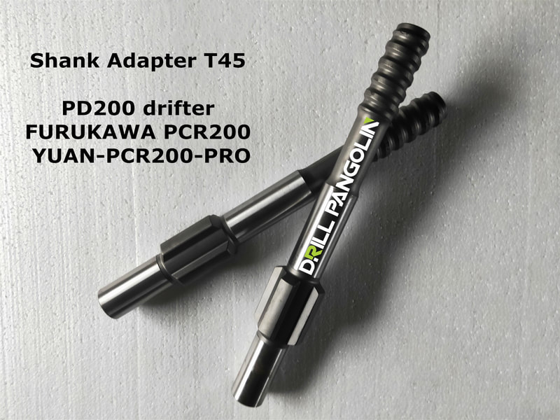 shank adapter T45 of PD200 drifter furukawa pcr200