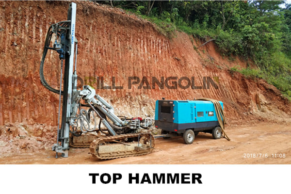 Top Hammer Crawler Rock Drill